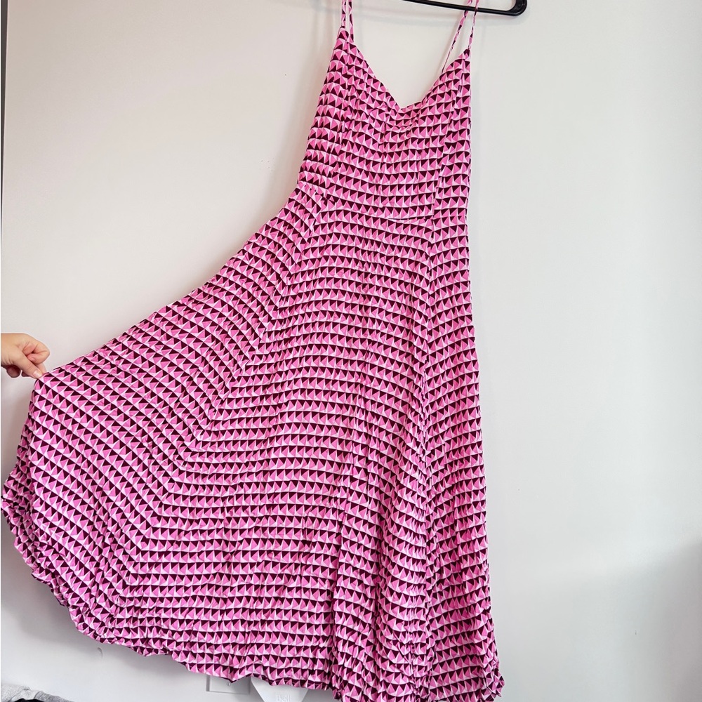Forever 21 Pink Textured Maxi Dress
